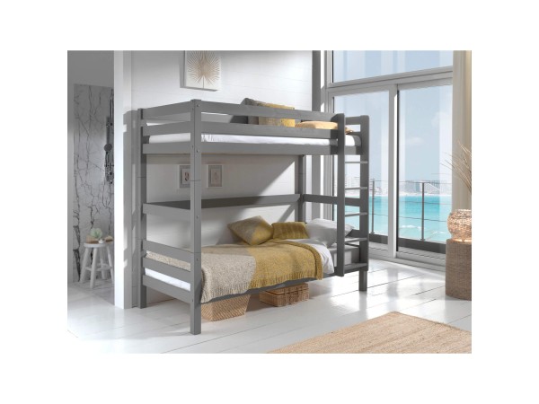 Κουκέτα Pino High-Bunk 180 Γκρί